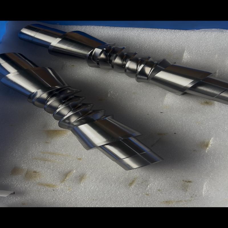 Precision CNC Machined Stainless Steel Worm Shaft